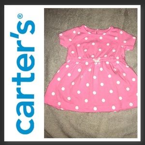 3/$12. Carter’s - girl size 6 month - pink dress